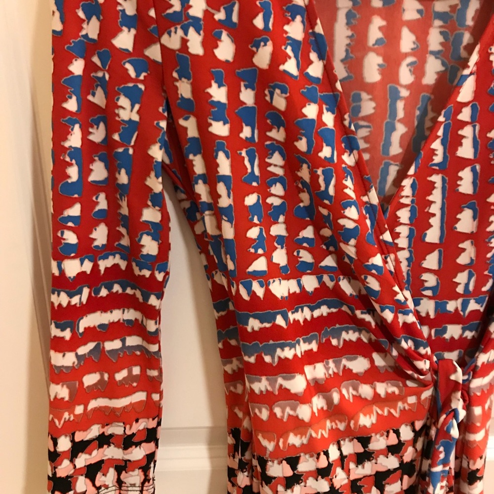 BCBG Adele Wrap Dress - Picture 4 of 8